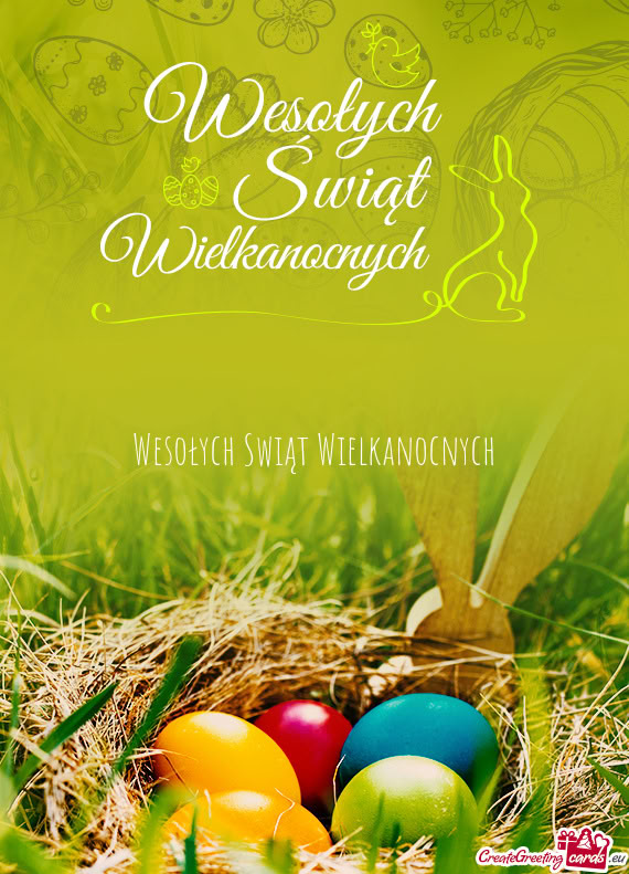 Wesołych Swiąt Wielkanocnych