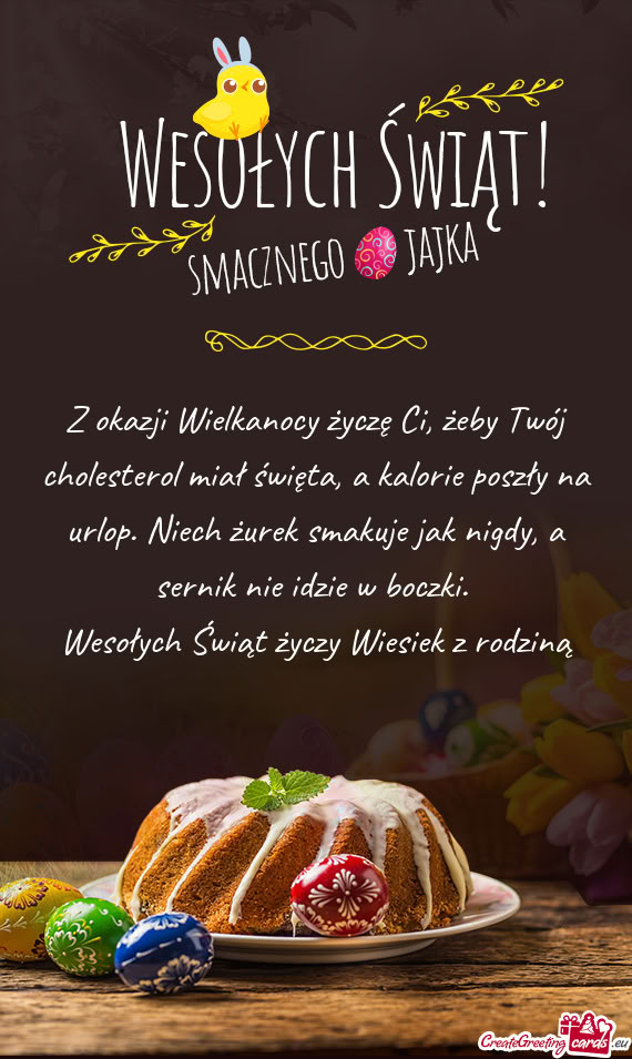 Wesołych Świąt Wiesiek z rodziną