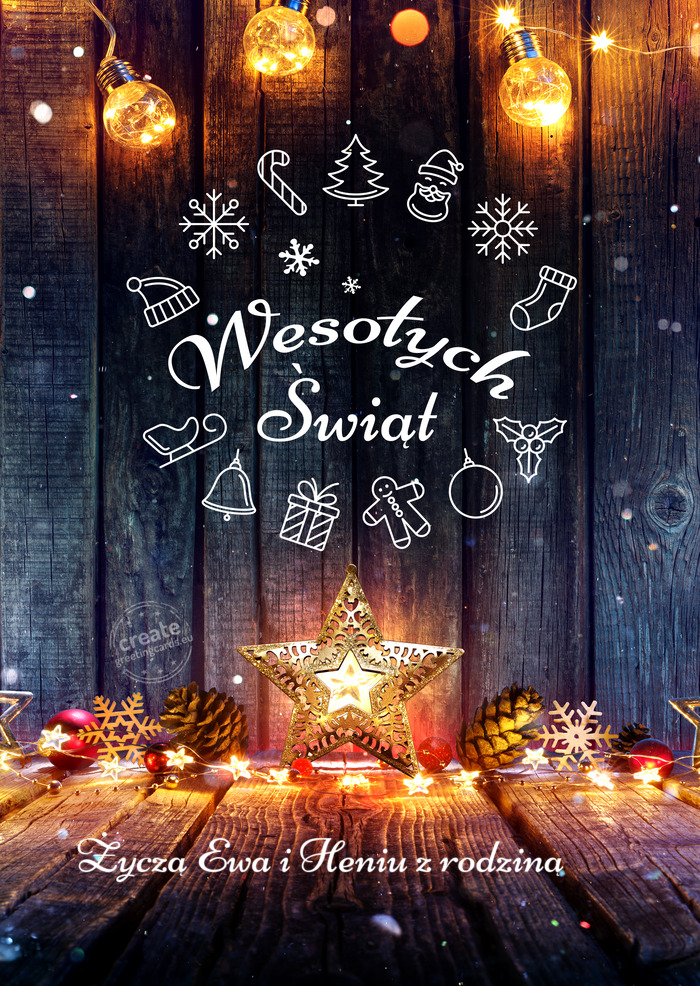 Wesołych Świąt Życzą Ewa i Heniu z rodziną 🎄🎅🎄🎅