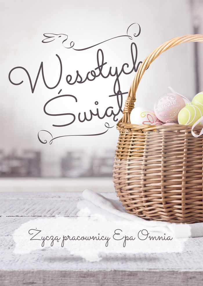 Wesołych Świąt Życzą pracownicy Epa Omnia