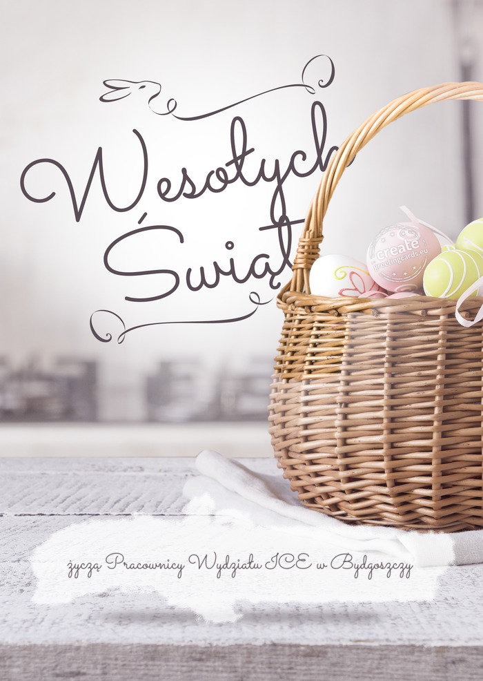 Wesołych Świąt życzą Pracownicy Wydziału ICE w Bydgoszczy