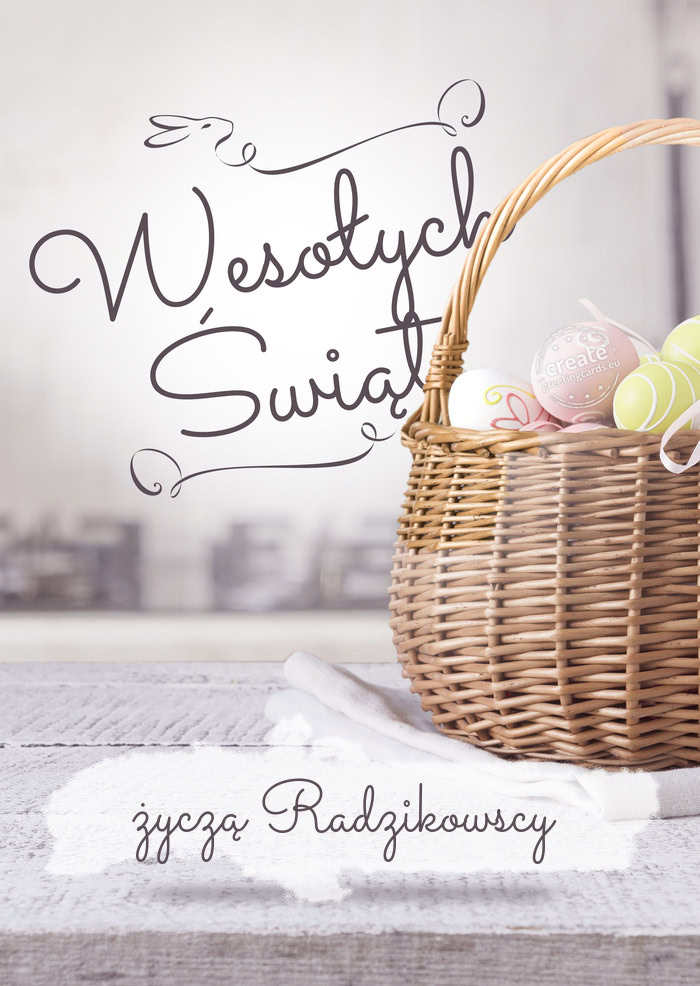 Wesołych Świąt życzą Radzikowscy