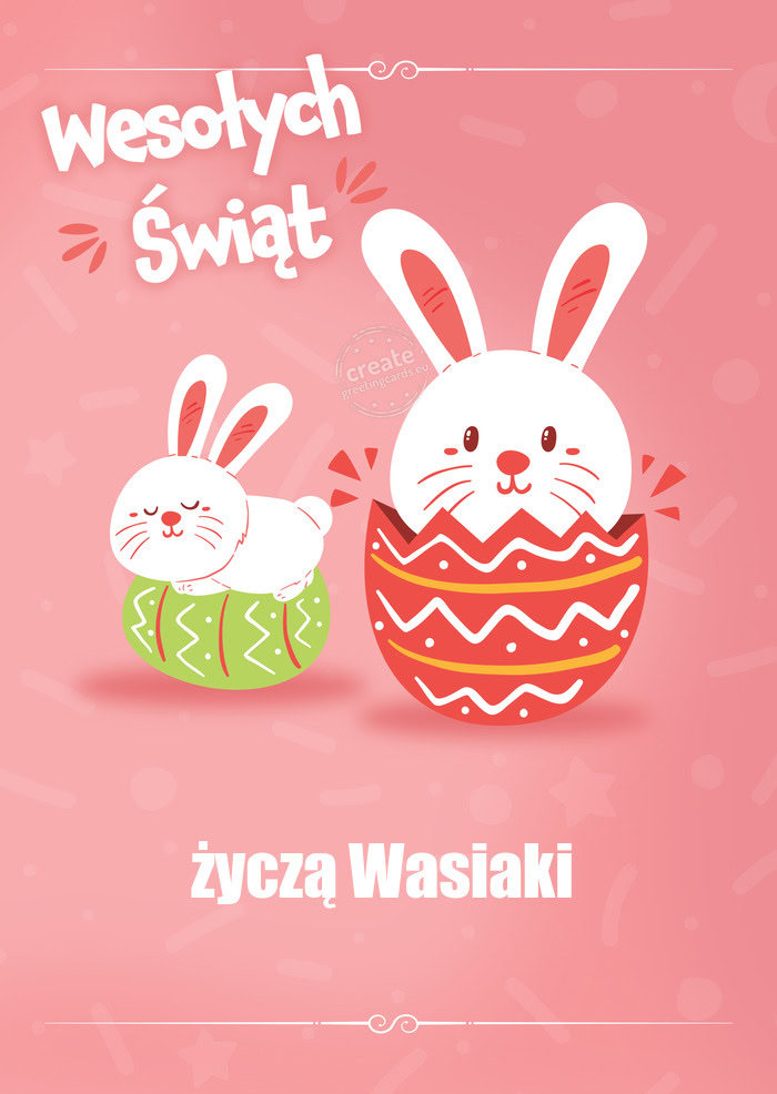 Wesołych Świąt życzą Wasiaki