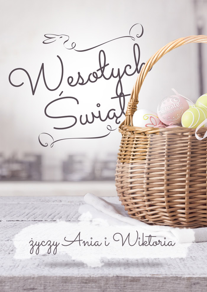 Wesołych Świąt życzy Ania i Wiktoria