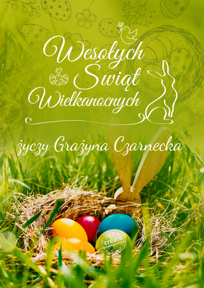 Wesołych Świat życzy Grażyna Czarnecka