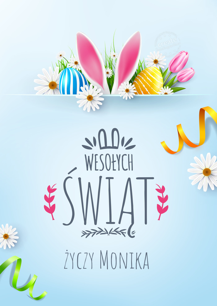 Wesołych Świąt życzy Monika