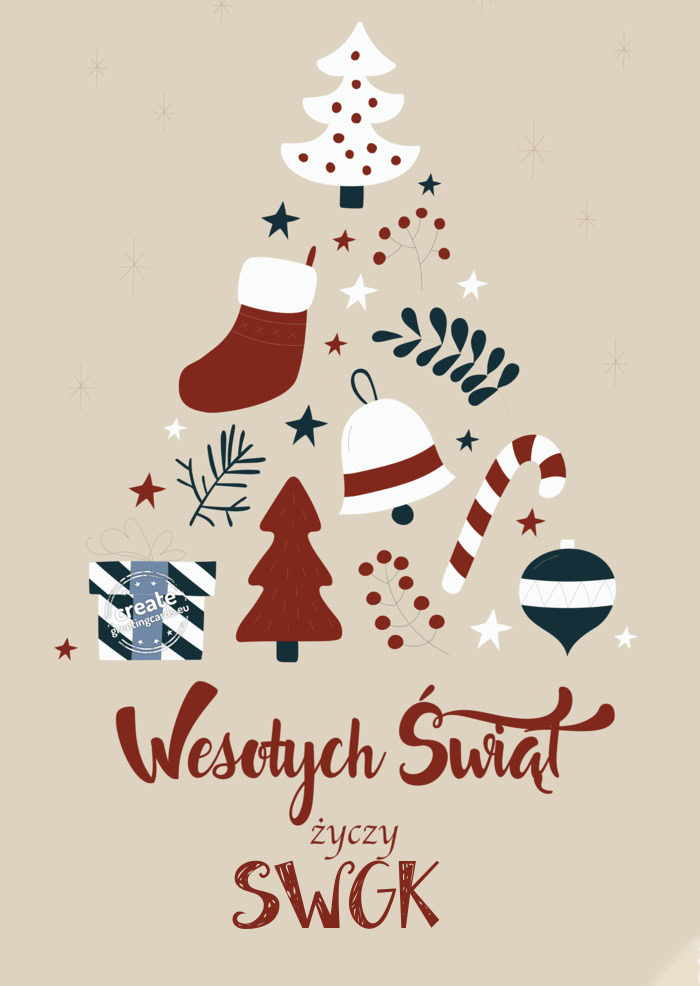 Wesołych Świąt życzy SWGK