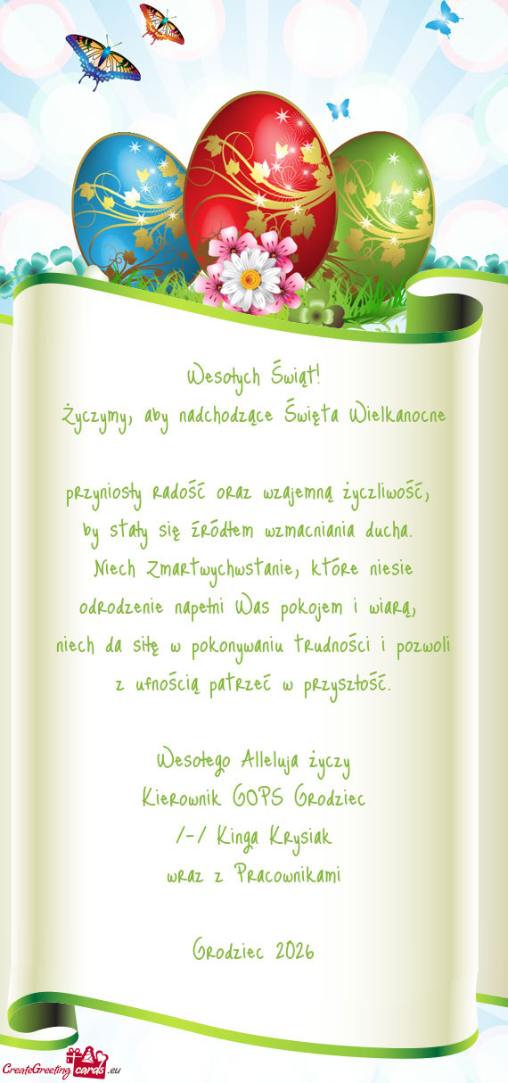 Wesołych Świąt! Życzymy