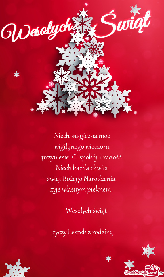       Wesołych świąt