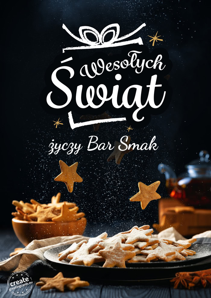 Wesołych ŚwiątBar Smak