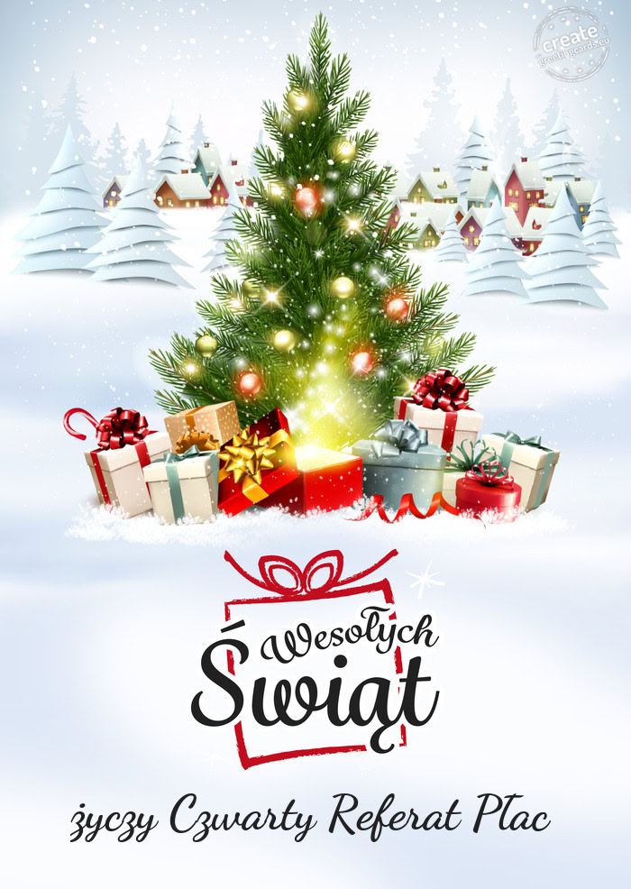 Wesołych ŚwiątCzwarty Referat Płac