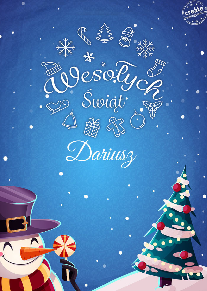 Wesołych ŚwiątDariusz