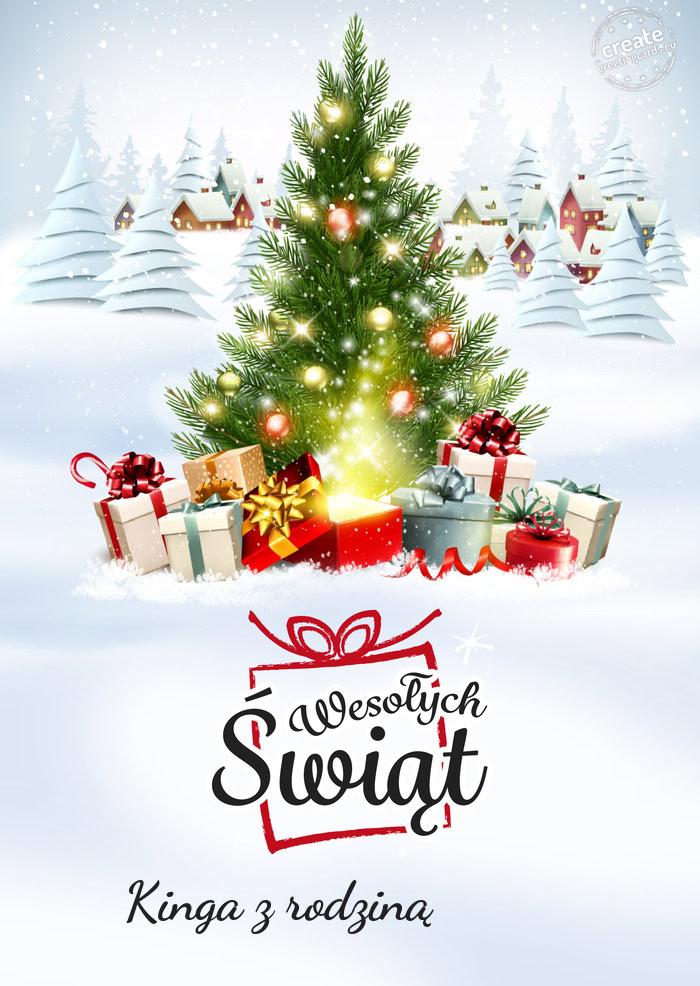 Wesołych ŚwiątKinga z rodziną ♥️🌲♥️