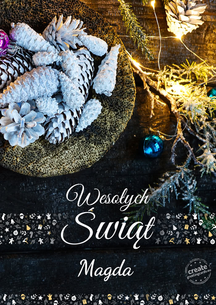 Wesołych ŚwiątMagda