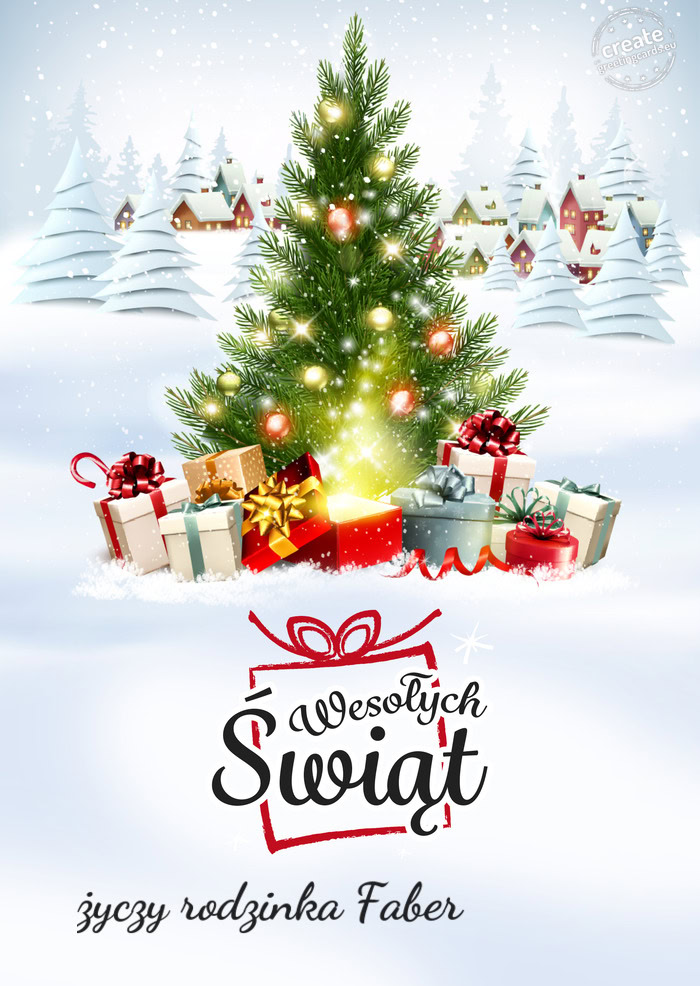 Wesołych Świątrodzinka Faber 🎁🎄⛄️❄️