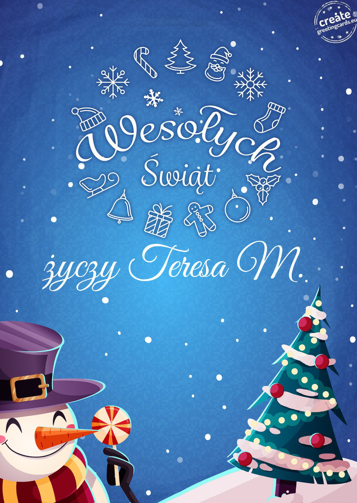 Wesołych ŚwiątTeresa M
