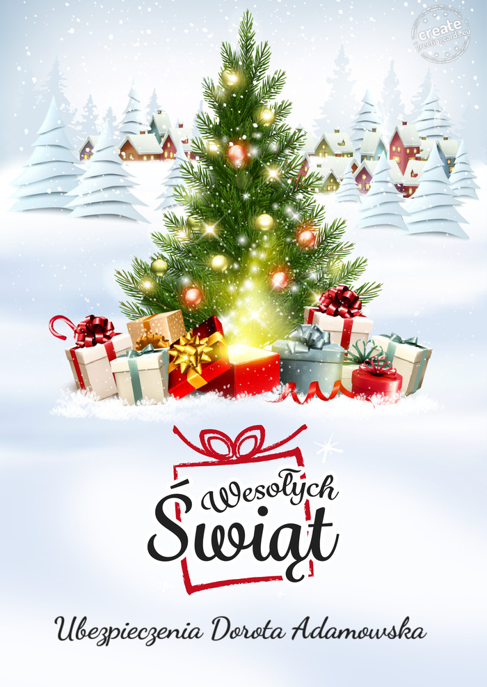Wesołych ŚwiątUbezpieczenia Dorota Adamowska