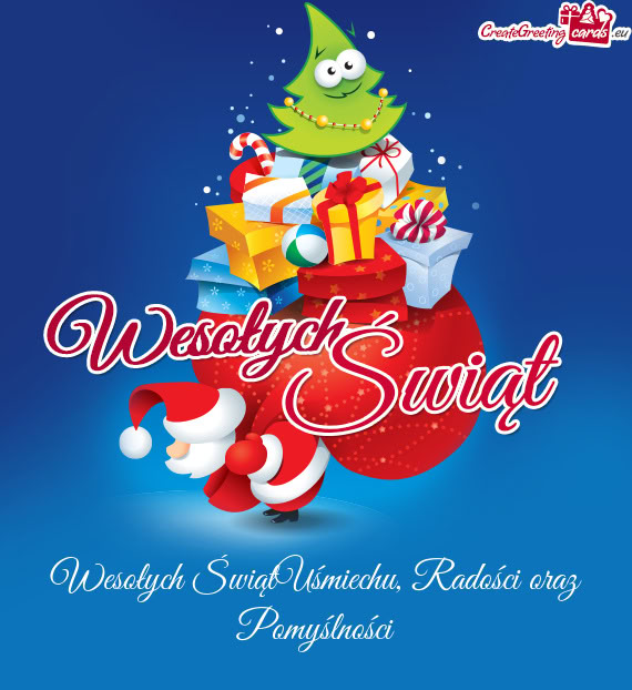 Wesołych ŚwiątUśmiechu