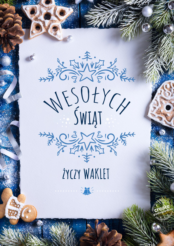 Wesołych ŚwiątWAKLET