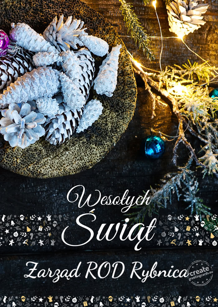 Wesołych ŚwiątZarząd ROD Rybnica