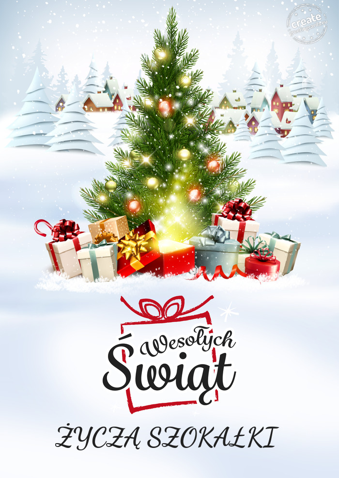Wesołych ŚwiątŻYCZĄ SZOKAŁKI