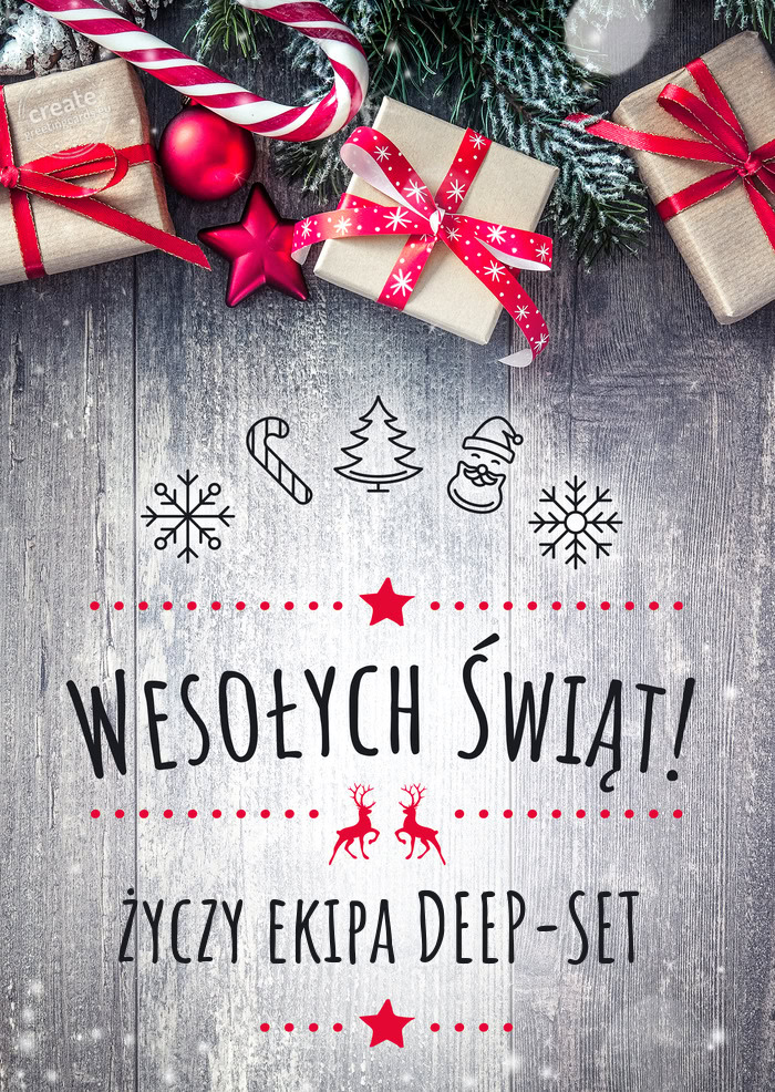 Wesołych Święta - ekipa DEEP-SET