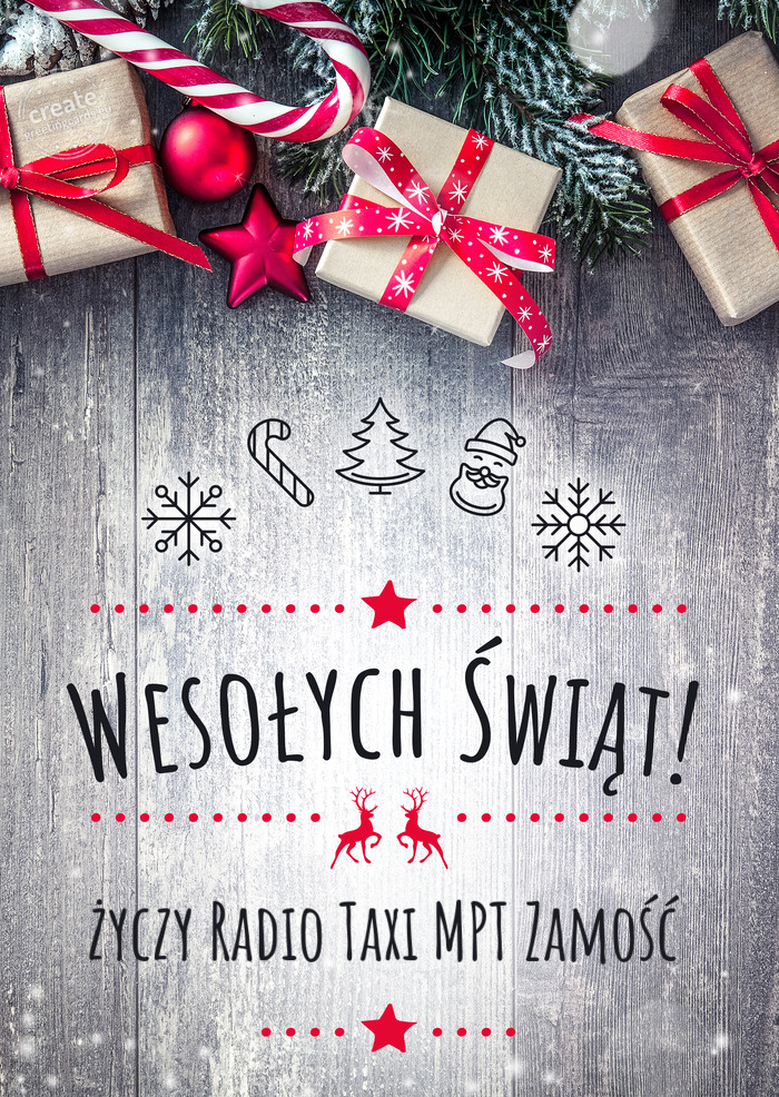 Wesołych Święta - Radio Taxi MPT Zamość