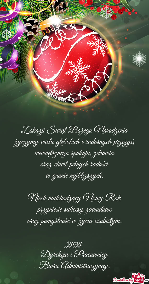 Wewnętrznego spokoju, zdrowia