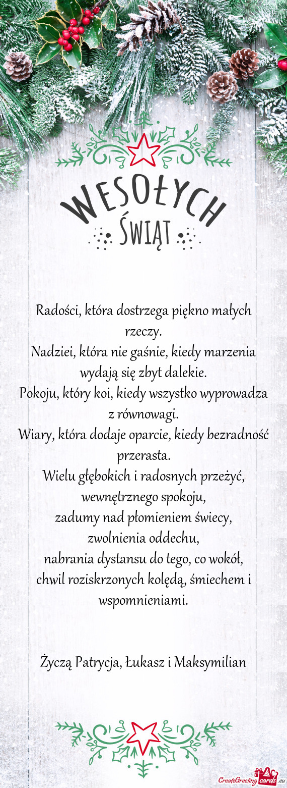 Wiary, która dodaje oparcie, kiedy bezradność przerasta