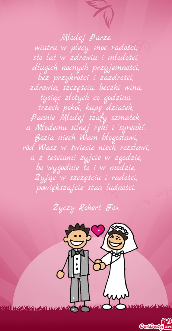 Wiatru w plecy