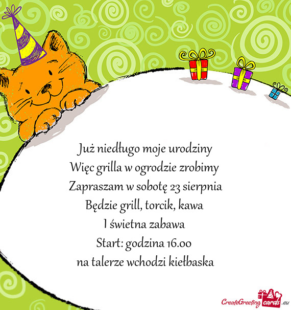 Więc grilla w ogrodzie zrobimy