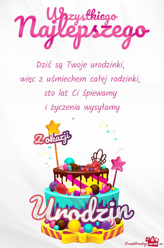 Więc z uśmiechem całej rodzinki
