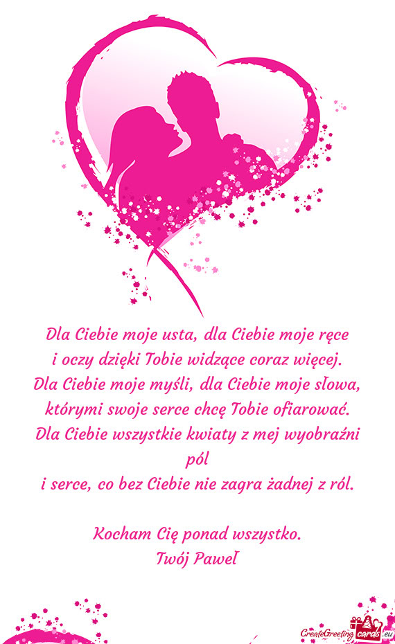 Więcej. Dla