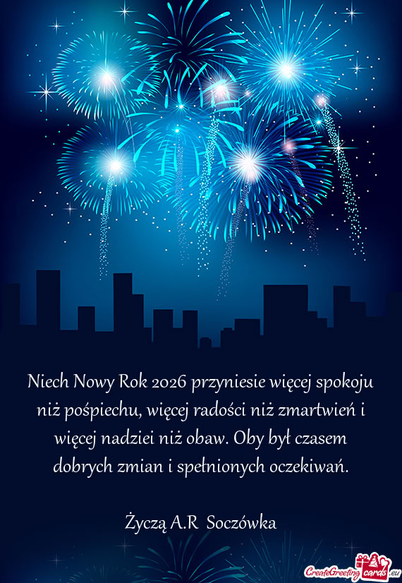 Więcej radości niż zmartwień i więcej nadziei niż obaw