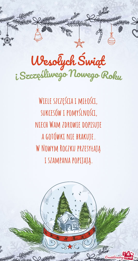 Wiele szczęścia i miłości,   sukcesów i pomyślności,  niech Wam zdrowie