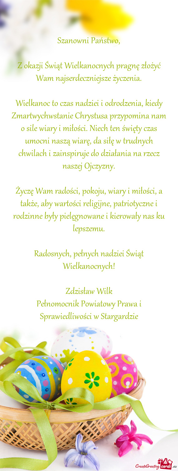 Wielkanoc to czas nadziei i odrodzenia, kiedy Zmartwychwstanie Chrystusa przypomina nam o sile wiary