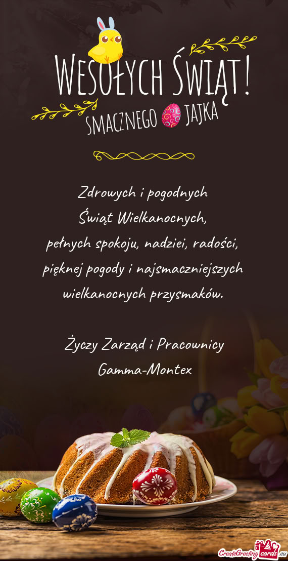 Wielkanocnych przysmaków