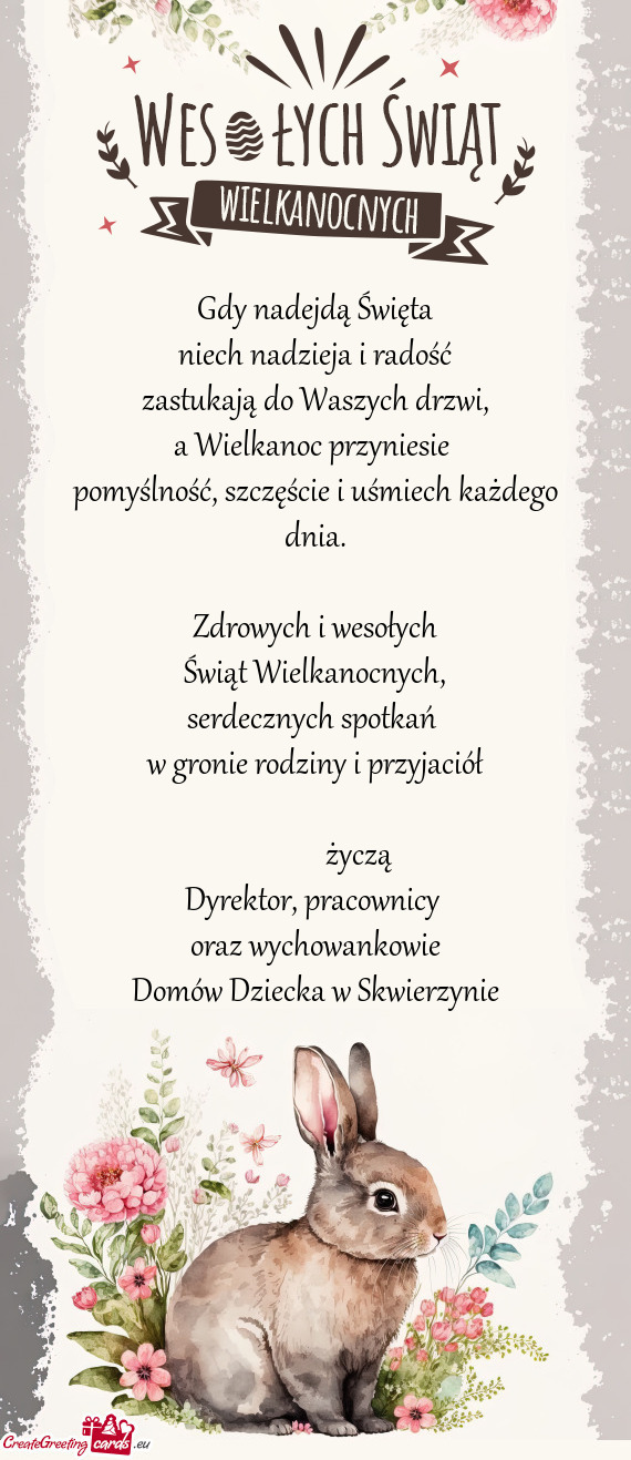 Wielkanocnych, serdecznych