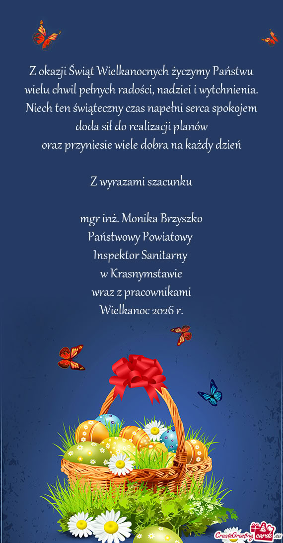 Wielu chwil pełnych radości, nadziei i wytchnienia