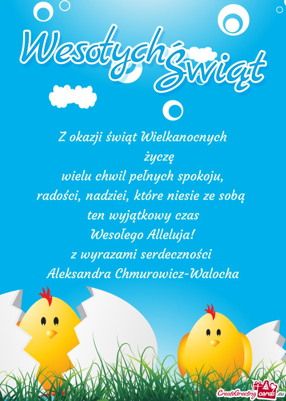 Wielu chwil pełnych spokoju