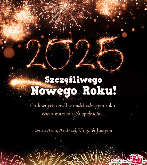 Wielu marzeń i ich spełnienia