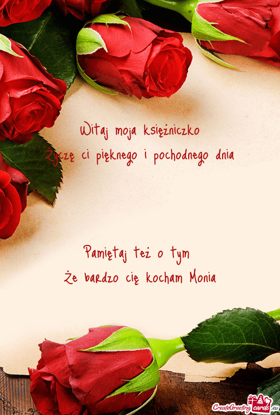 Witaj moja księżniczko