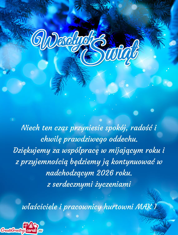 Właściciele i pracownicy hurtowni MAK I