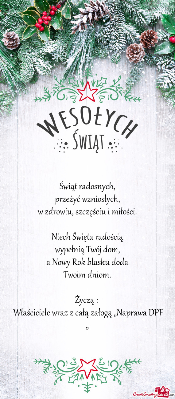 Właściciele wraz z całą załogą „Naprawa DPF „