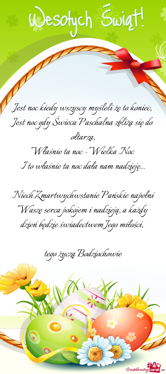 Właśnie ta noc - Wielka Noc