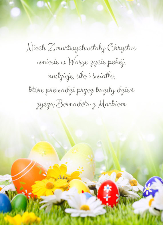 Wniesie w Wasze życie pokój