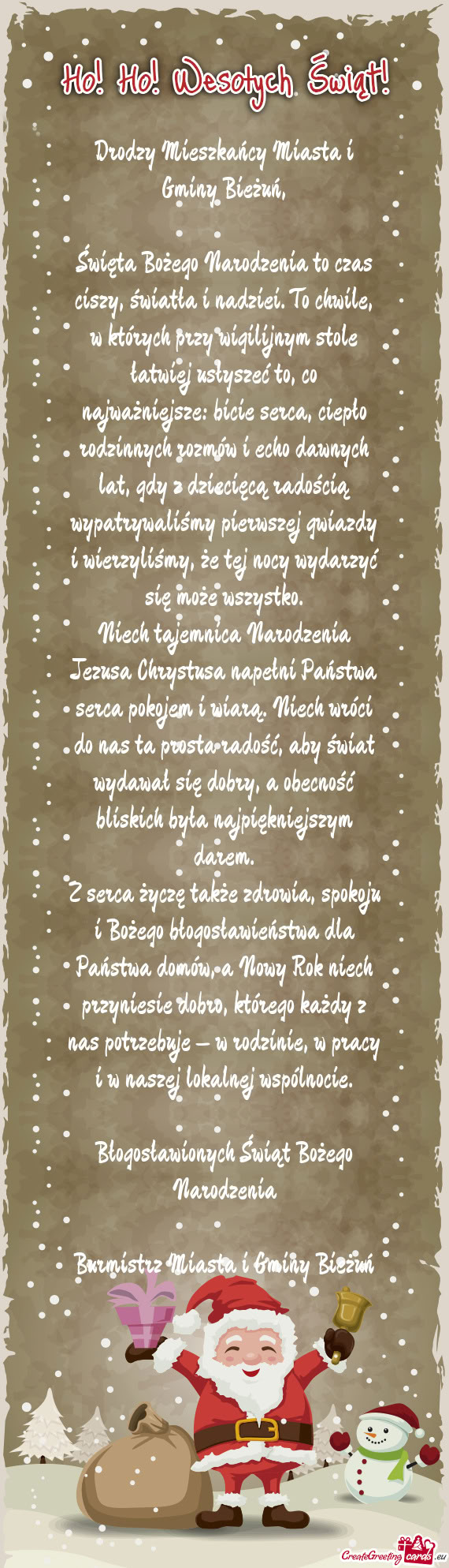 Wnych lat, gdy z dziecięcą radością wypatrywaliśmy pierwszej gwiazdy i wierzyliśmy, że tej no