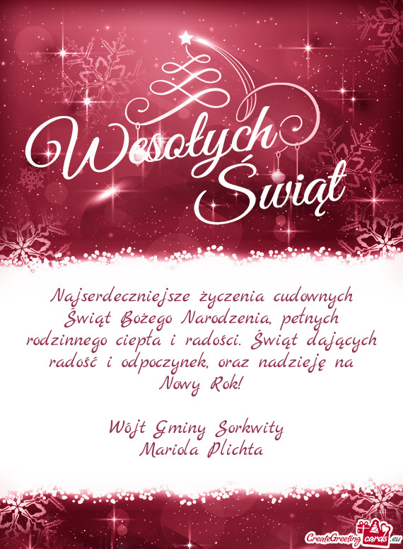 Wójt Gminy Sorkwity