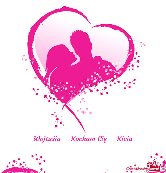 Wojtuśiu 🩷 Kocham Cię 🩷 Kicia