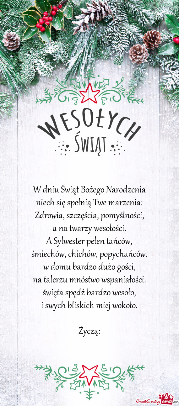 Wokoło. Życzą